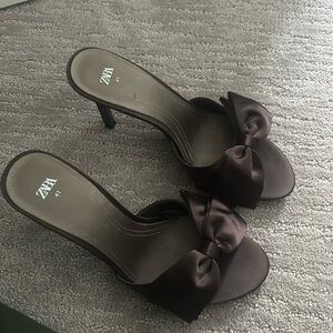 Dark purple brand new Zara shoes